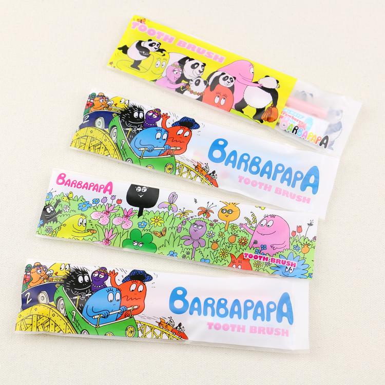 BARBAPAPA日本儿童牙具软毛儿童