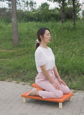 汉服正坐祈祷跪凳打坐禅修矮凳安坐跪坐辅助凳跪坐椅矮凳正坐凳子
