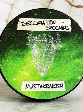 美国Declaration Grooming剃须皂男士刮胡子泡沫软化胡须剃须膏dg