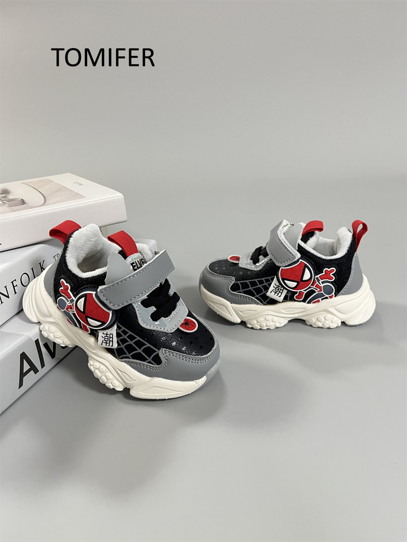 托米福儿秋冬季男童皮面软底防滑运动机能鞋透气儿童加绒二棉鞋,童鞋/婴儿鞋/亲子鞋,学步鞋,淘宝优惠券,粉丝福利购,淘宝优惠卷