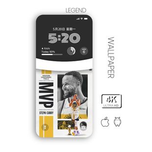 手机壁纸素材图片手机壁纸NBA篮球壁纸|斯帝芬-库里107