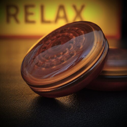 Taffu新款PEI平安扣机械解压币