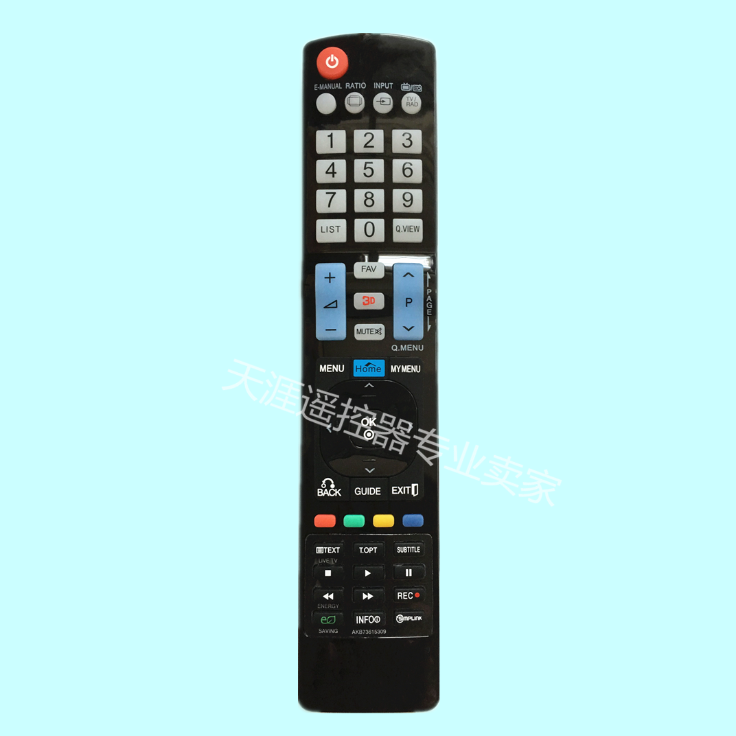 适用LG 液晶电视机遥控器AKB73615309 AKB72914261 AKB73756504