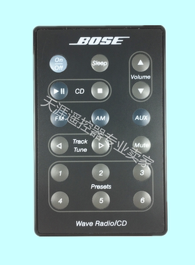 适用 博士 Wave Radio/CD 妙韵音响遥控器 AWRC3P AWRC1G AWRC1P