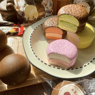 木吉梦龙派慢回弹玩具超软慢解压发泄squishy捏捏乐巧克力派草莓