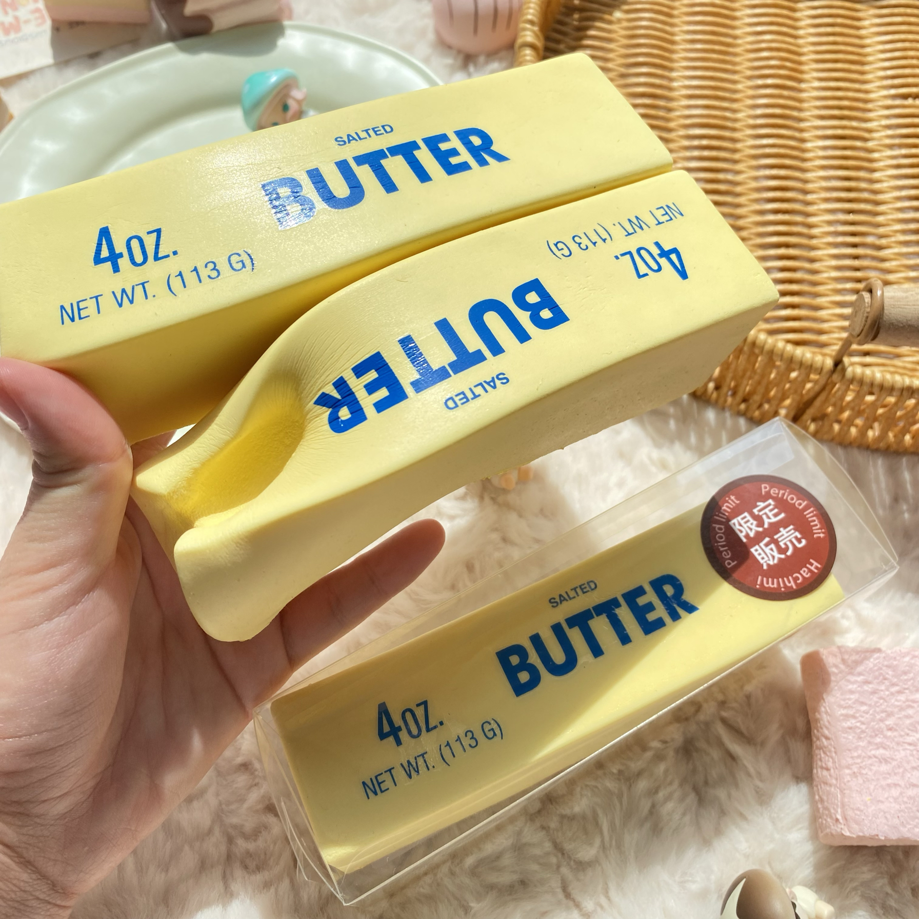 黄油棒慢回弹奥利奥烤芝士条捏捏乐解压发泄squishy哈基米仿真