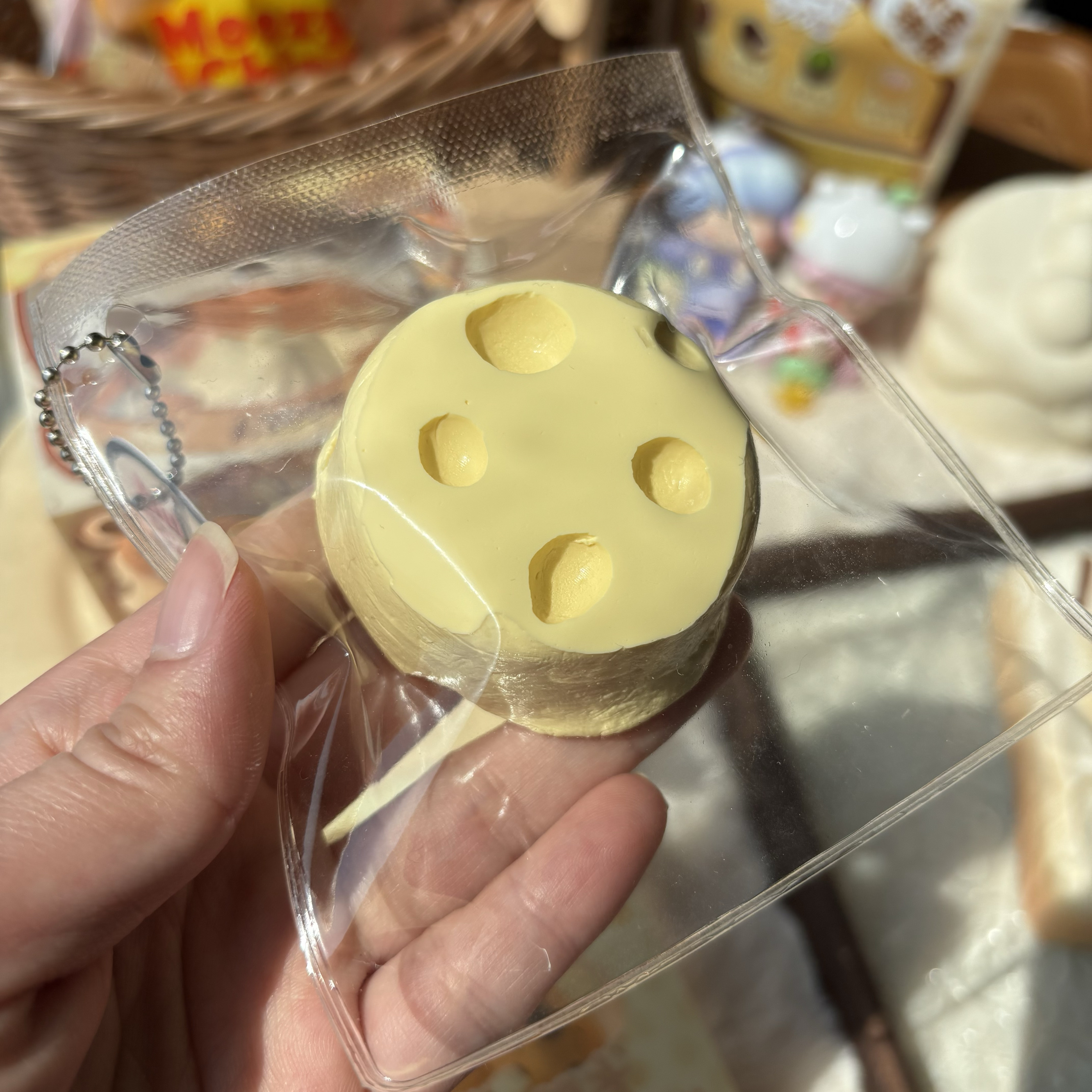 木吉奶酪硅胶捏捏慢回弹仿真食玩解压玩具创意礼物squishy黄油块