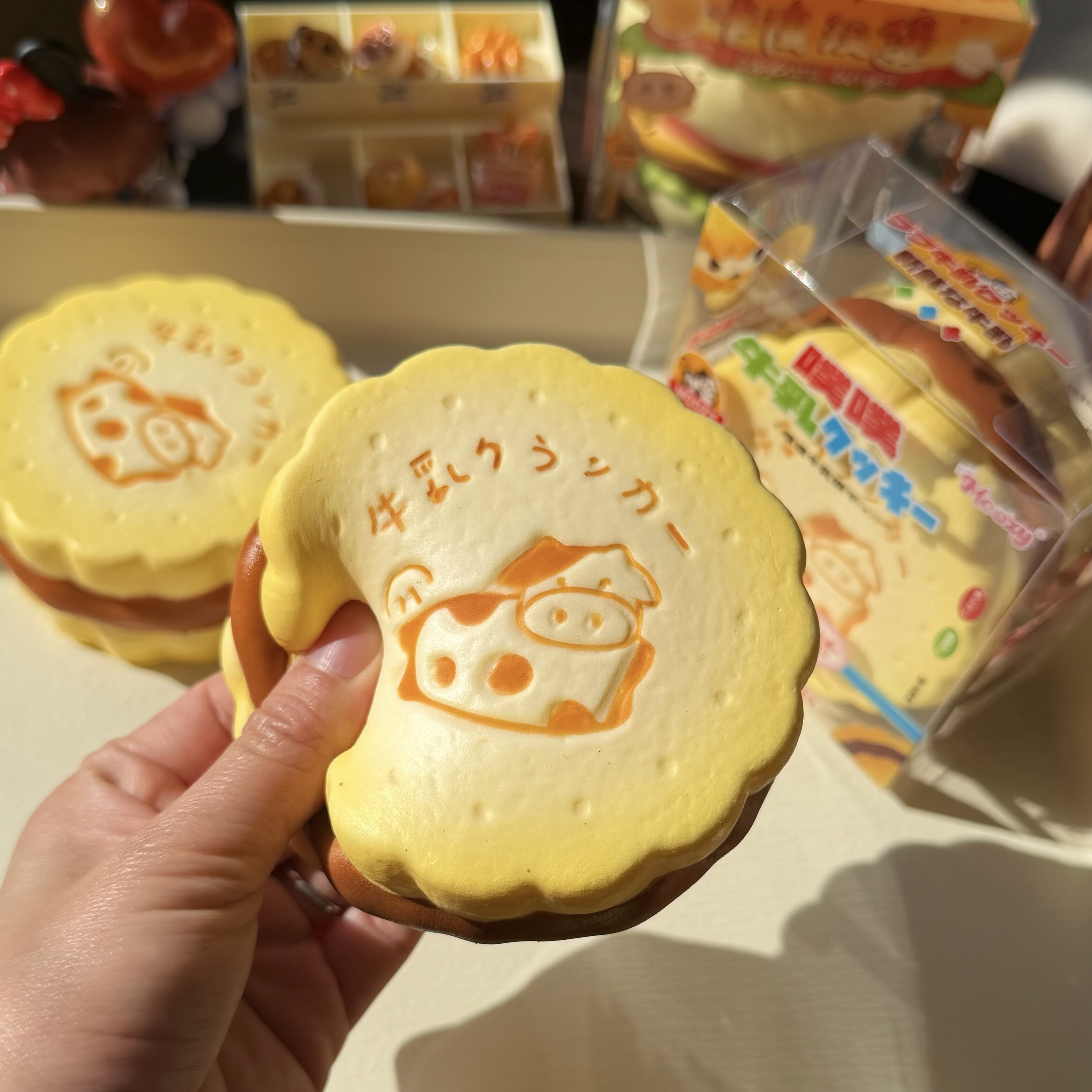 木吉慢回弹噗噗牛乳饼干解压捏捏乐可爱玩具仿真饼干squishy 礼物,玩具/童车/益智/积木/模型,捏捏乐/按按乐,淘宝优惠券,粉丝福利购,淘宝优惠卷