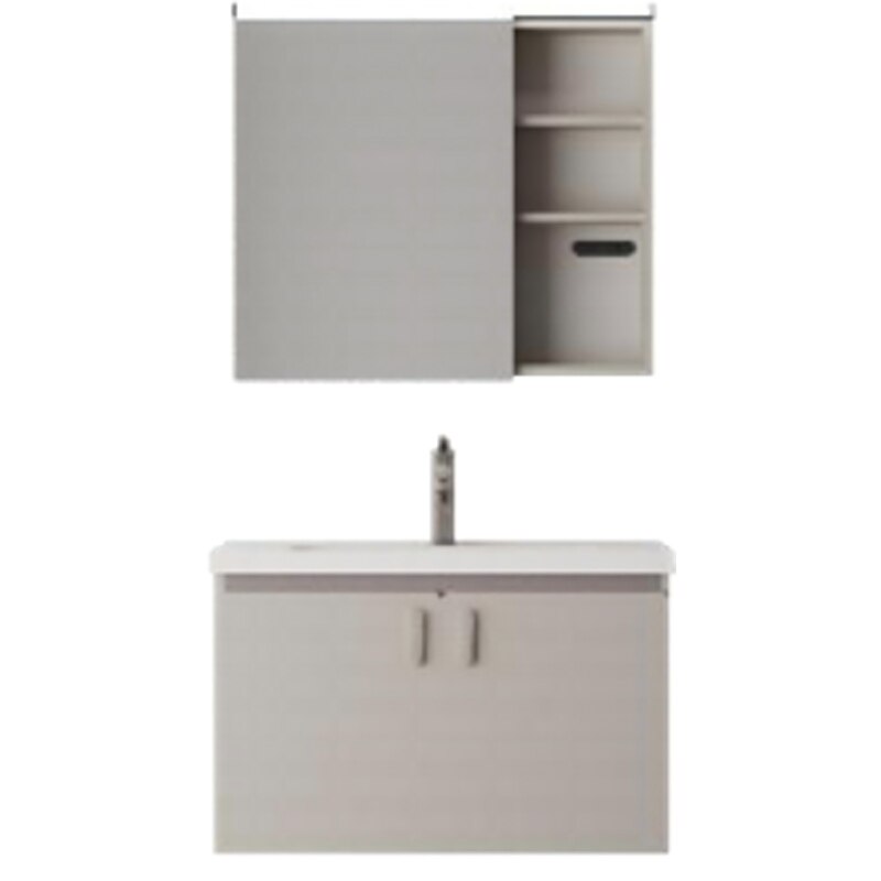 【优选款】【预售30天】恒洁浴室柜套餐（不含龙头）BC3525S-080