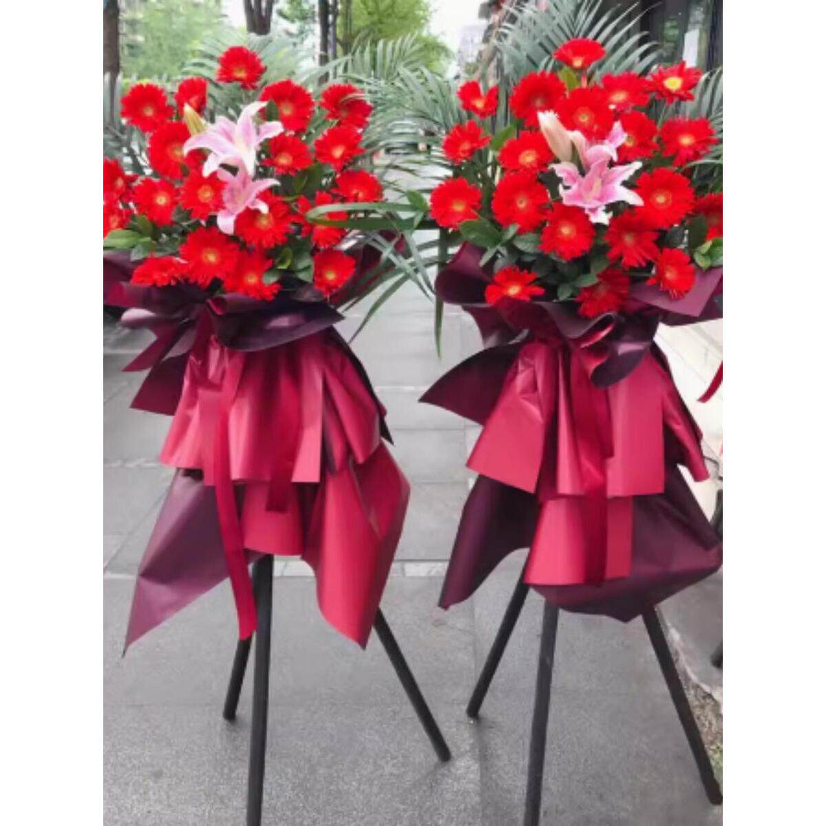 湖北黄石市下陆黄石港西塞山区乔迁开业开张花篮同城鲜花速递配送