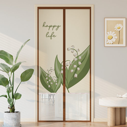 免打孔门帘家用防蚊纱帘磁吸门帘