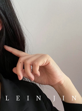 几何双层C形金属耳圈耳钉无耳洞蚊香盘耳夹女冷淡风高级感耳环