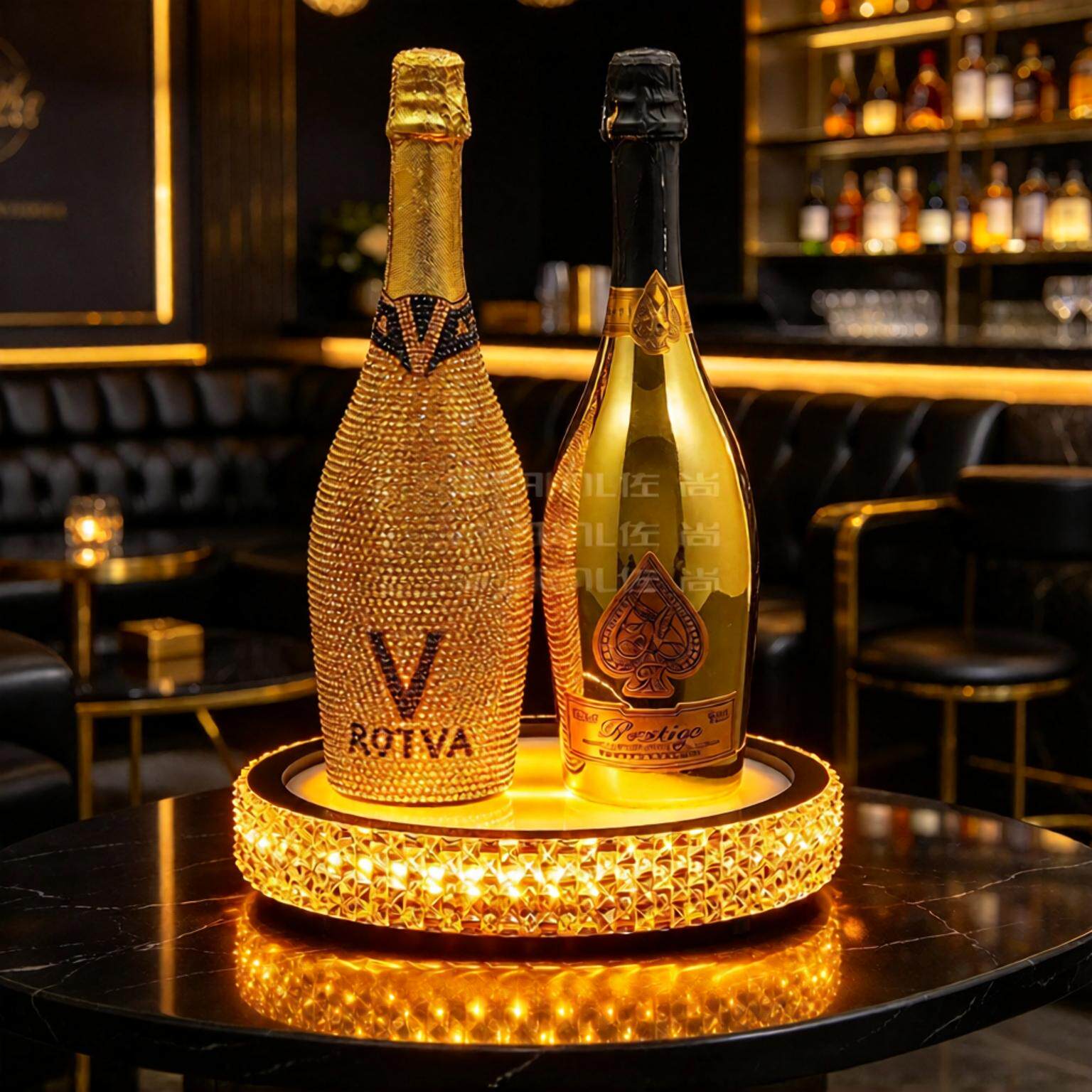佐尚led酒吧发光酒座香槟底座派对KTV创意XO酒架出酒洋酒展示架