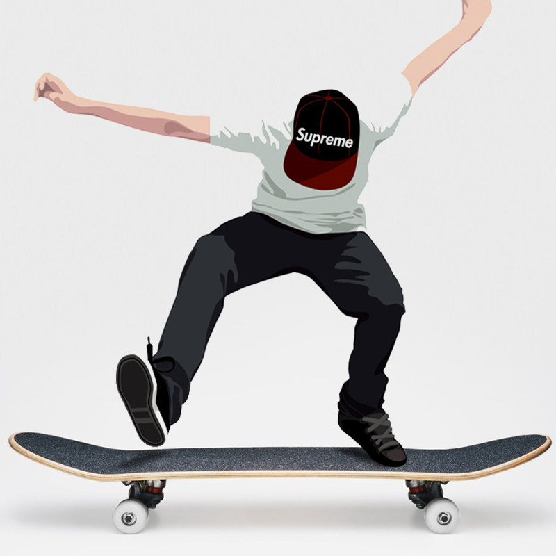 Skate pour homme femme enfant - Ref 2595033 Image 1