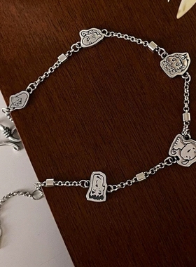 手链OGLoc镀银复古女