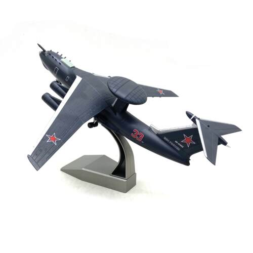 Nsmodel1/200前苏联预警机A-50U仿真合金战斗机飞机模型成品摆件