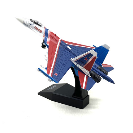 Nsmodel 1/100SU-35苏35俄罗斯勇士表演队仿真合金战斗机模型成品