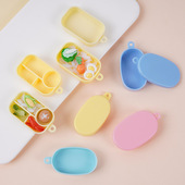 仿真快餐盒小红书同款 diy分区饭盒微缩食玩餐厨空盒饭玩具