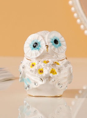 樱花猫头鹰欧式饰品耳环珠宝戒指