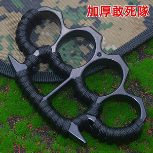 加厚敢死队指虎旅行备用拳扣四指拳套随车手环手扣拳环虎指