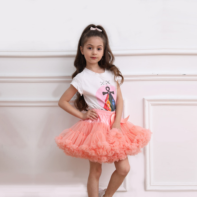 媚凉凉百褶裙锦纶网纱超蓬裙撑