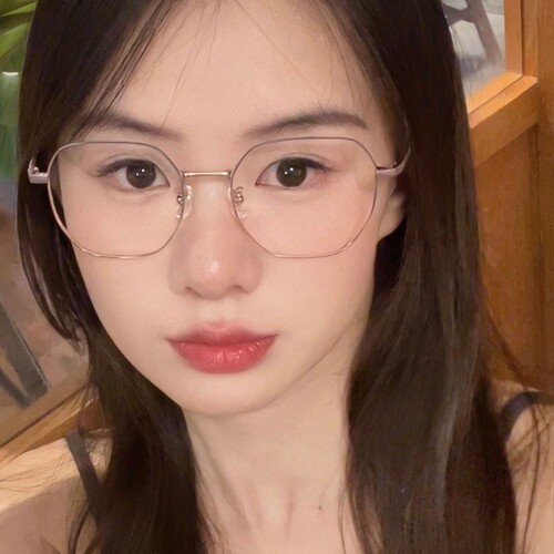 良也男女时尚钛合金渐变近视镜