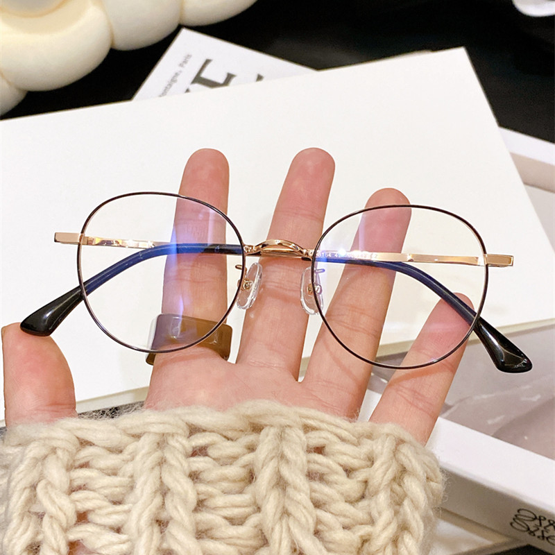 良也男女斯文镍合金显瘦防蓝光镜