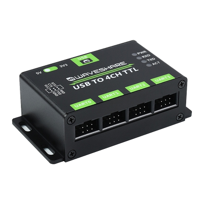 微雪USB转4路TTL转换器UART串口
