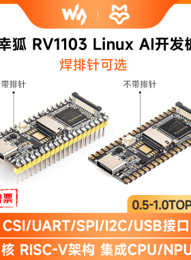 微雪 Luckfox Pico瑞芯微RV1103微型Linux开发板Cortex-A7集成ARM