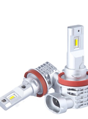 M4 LED汽车大灯H4H7h119005直插式led前车灯远近一体大灯泡无风扇