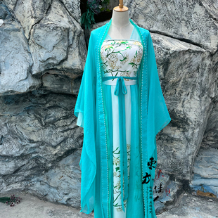 梦华录汉服古装赵盼儿刘亦菲同款汉服宋朝齐腰襦裙长袖仙气演出服