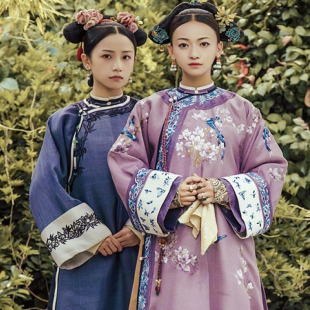 女宫女满族吴谨言影视剧古装 清朝服装 古装 延禧攻略魏璎珞同款