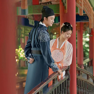影视古装宋朝汉服梦华录同款汉服古代服饰演出服情侣装