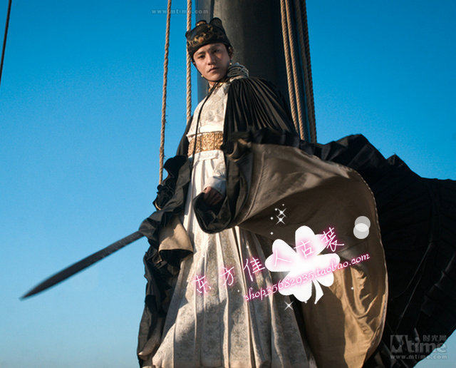 影视剧 龙门飞甲 陈坤 绣花汉服披风 东厂太监 厂公服装