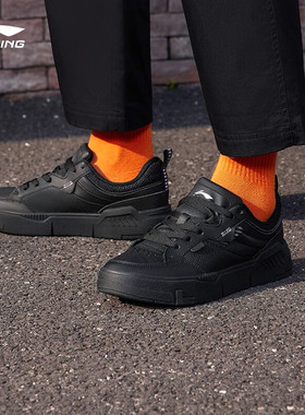 李宁休闲鞋男鞋2025新款ACE舒适软弹滑板鞋低帮运动鞋AGCR235
