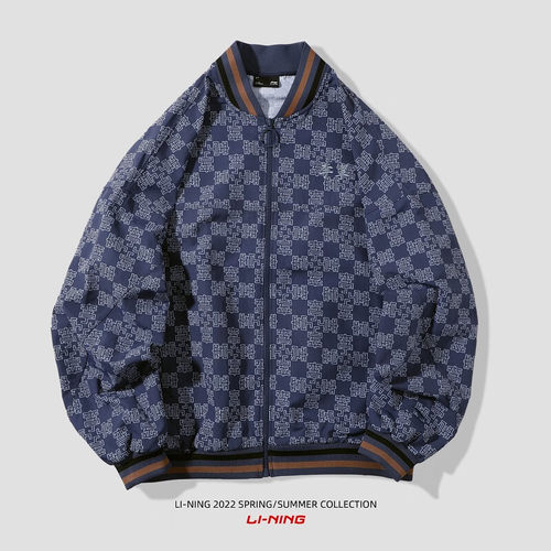 李宁外套男2025年新款运动潮流系列男子防泼水宽松夹克AJDS351