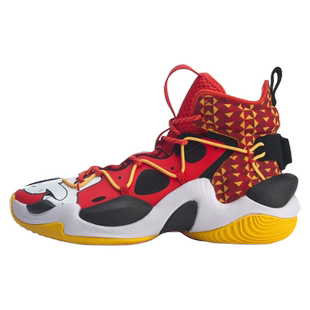 李宁空袭6篮球鞋男年新款高帮新年米老鼠联名实战球鞋ABAQ011