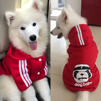 萨摩耶中大型犬狗狗金毛衣服