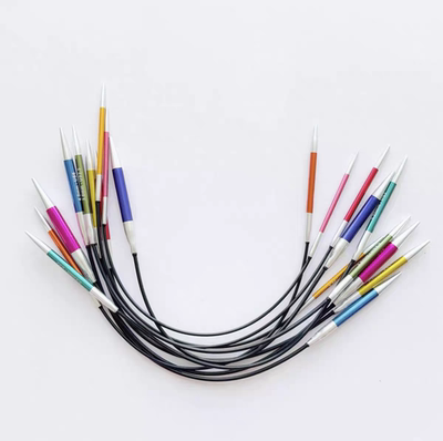 进口编织工具KnitPro 彩铝22.5厘米环针袖子针 循环针 编织