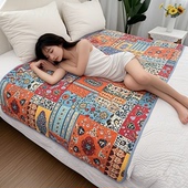 宿舍暖气夹棉褥子衍缝姨妈垫 美式 冬季 纯棉斜纹隔脏床单褥子床盖