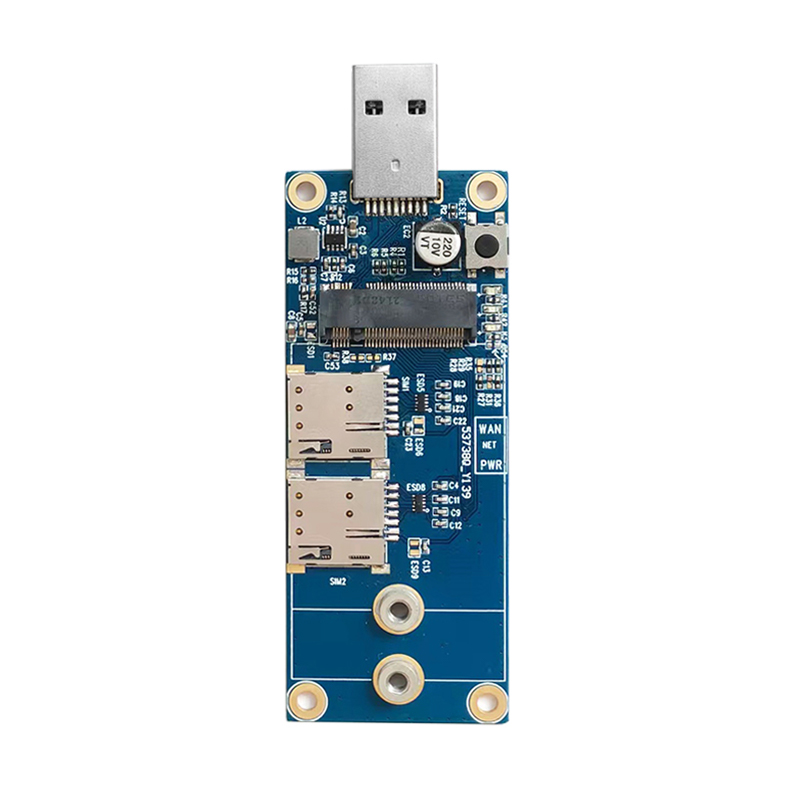 USB3.0 to M.2测试板SIM7600E-H M.2 LHTE Cat4 M.2 Module