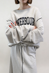 日单贵牌esica 高克重毛圈卫衣裙套装 美式 外缝线 复古 无退换