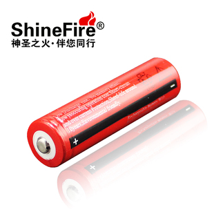 ShineFire 18650充电电池 强光手电筒电池 锂电池