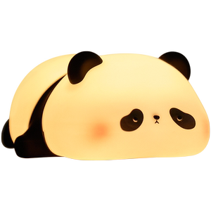 雷士照明胖达硅胶小夜灯卧室床头睡眠宝宝喂奶护眼拍拍伴睡台灯