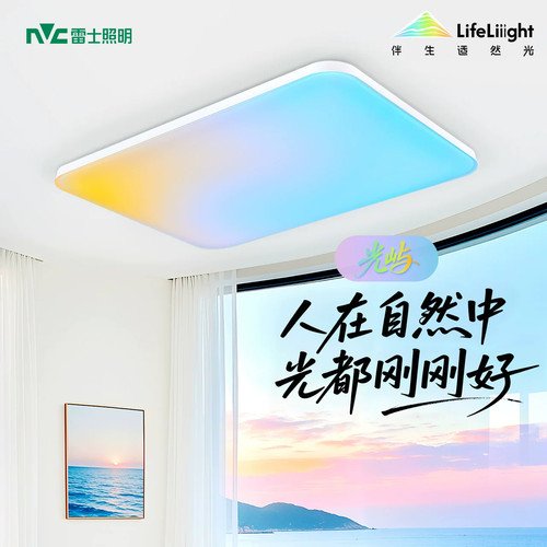 雷士照明伴生适然光全域吸顶灯