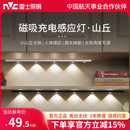 雷士照明人体感应灯带自粘无线橱柜灯酒柜鞋 柜小山丘充电led灯条