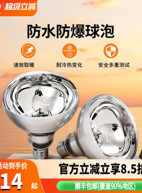 雷士照明家用灯暖浴霸超亮节能耐用led灯泡e27螺口光源取暖球泡