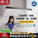雷士照明全光谱未来光一字餐厅灯吊灯现代极简约餐桌灯吧台长条灯