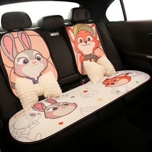汽车坐垫四季通用可爱半包座垫座椅套冬季毛绒新款高级感女士座套