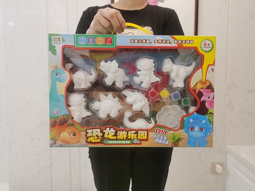 手绘石膏娃娃色公主娃娃手工diy制作彩绘涂色娃娃培训班礼品玩具